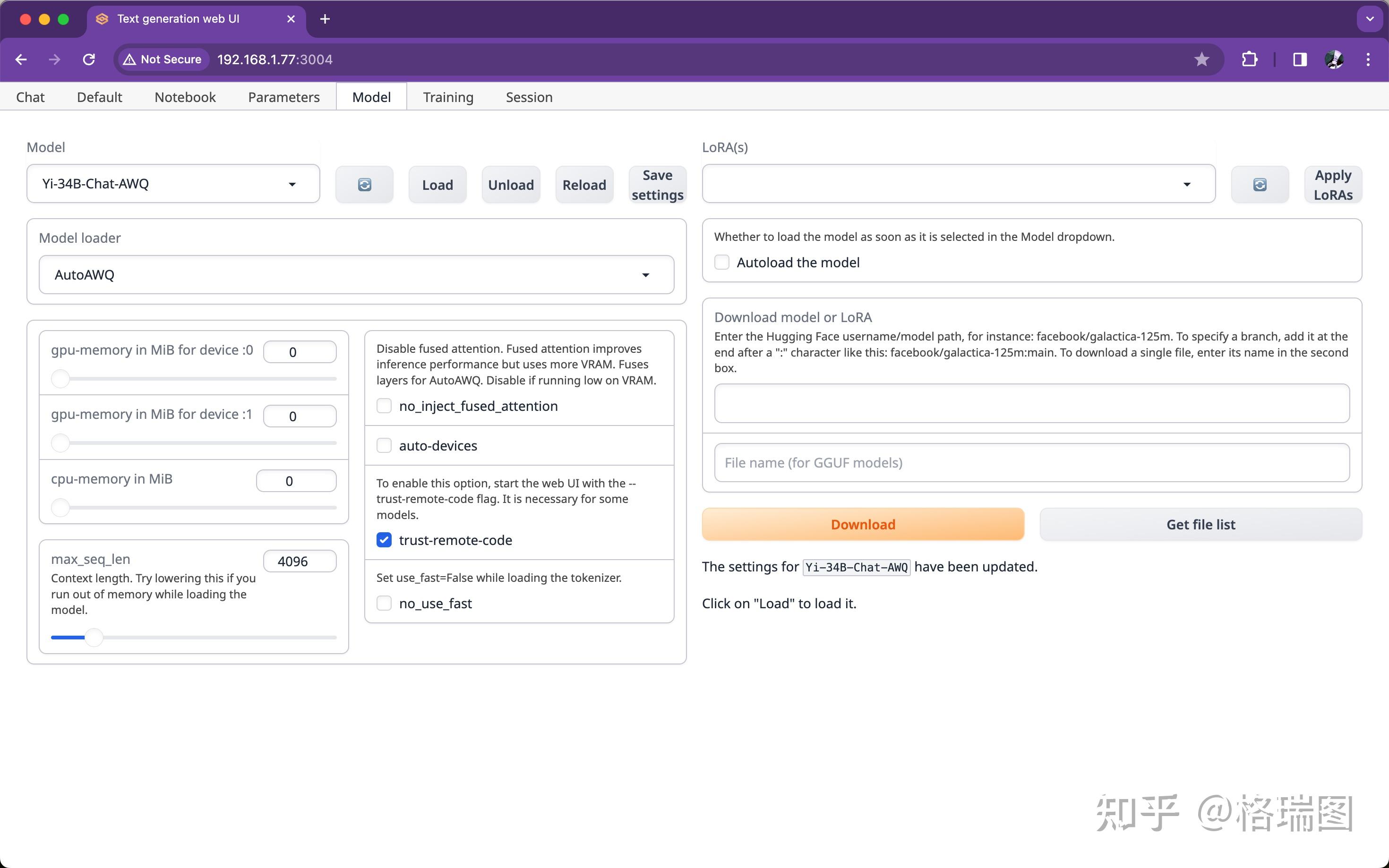 GPTs-0046-部署 Yi-34B-Chat-AWQ - 知乎