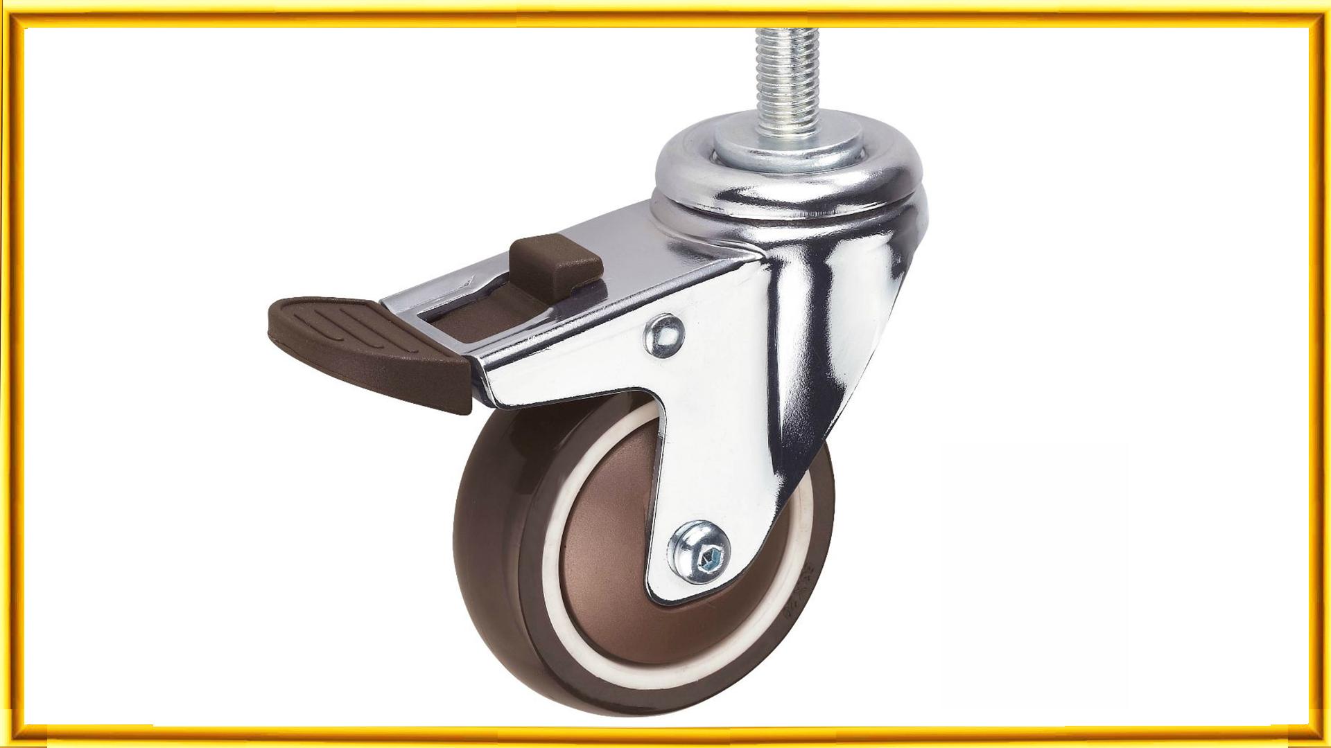 工业脚轮的使用范围脚轮分类介绍万向脚轮怎样固定铝型材上