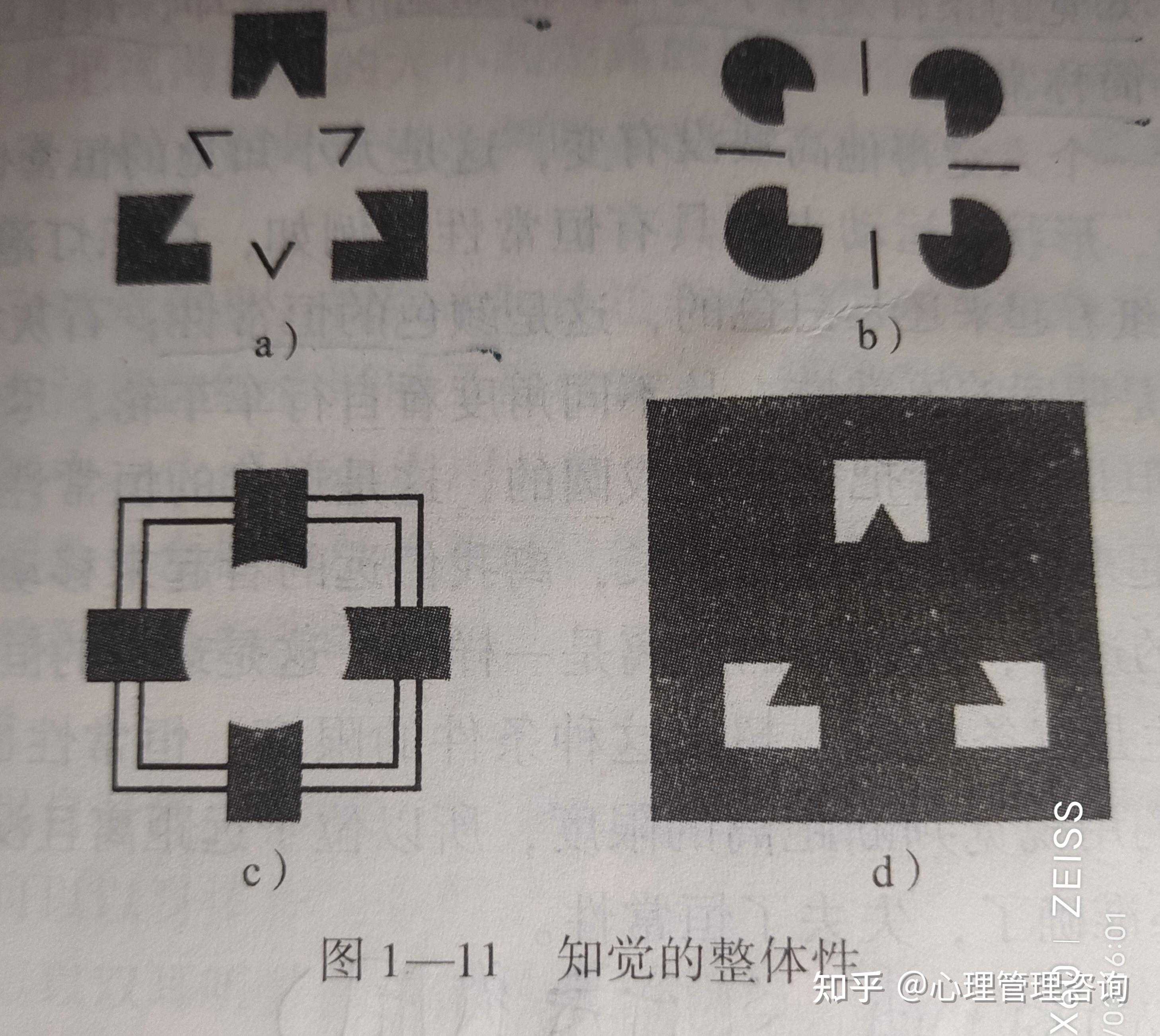 整体性(知觉的基本特性一)