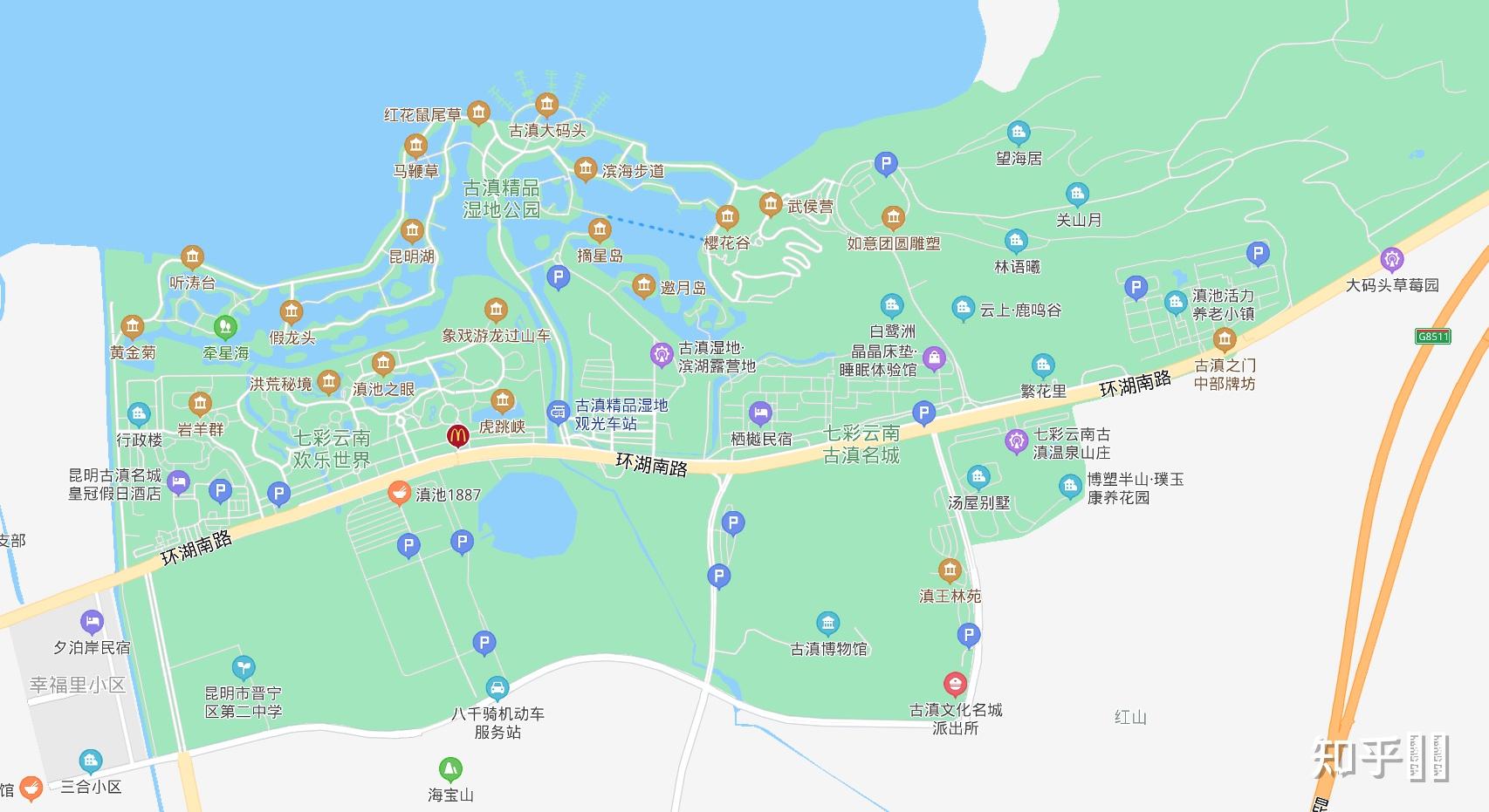 云南滇池一级保护区被地产商侵占,长腰山变「水泥山