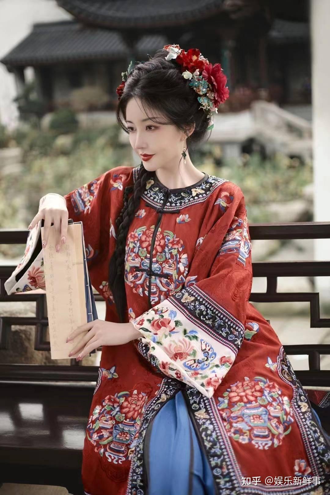 陈欣予清汉女红装造型曝光 溢出屏幕的小妈气质 - 知乎