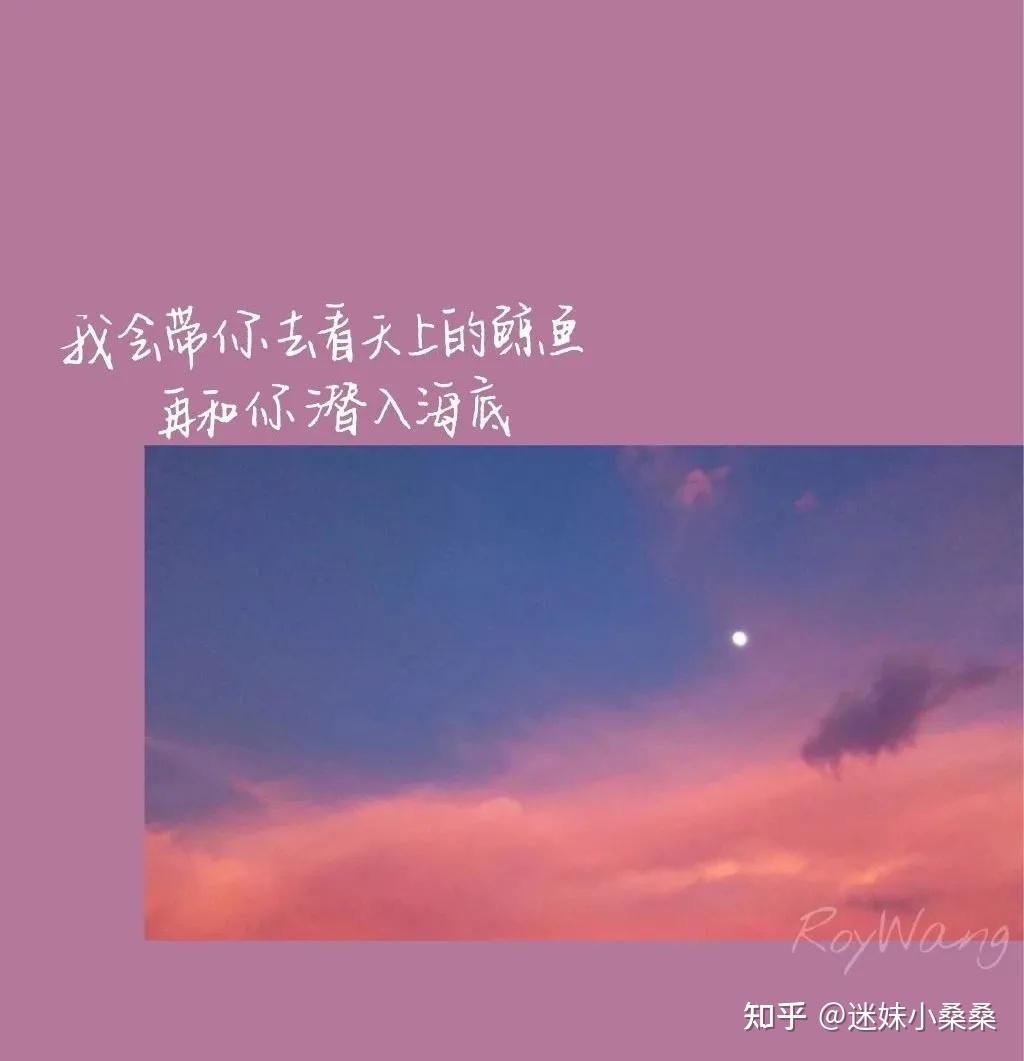 有没有那种绝美的文案推荐? - 知乎