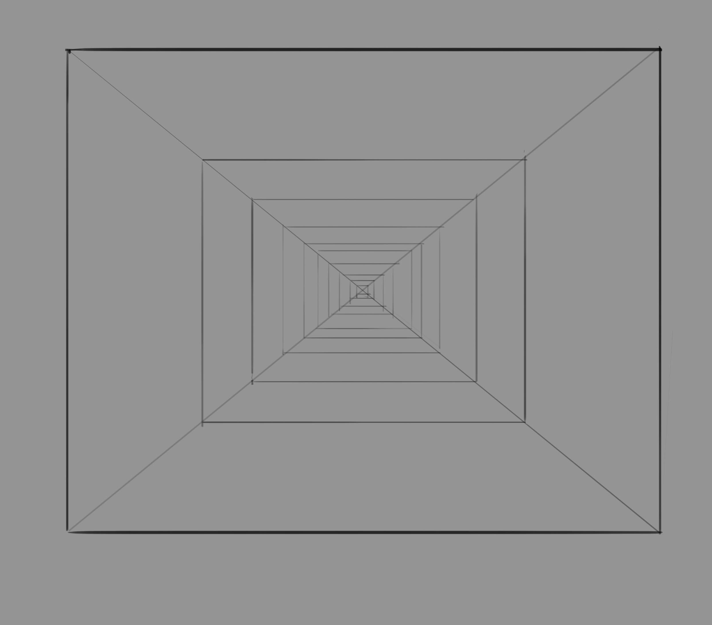 一张画按成角透视,最多有几个消失点? - 知乎