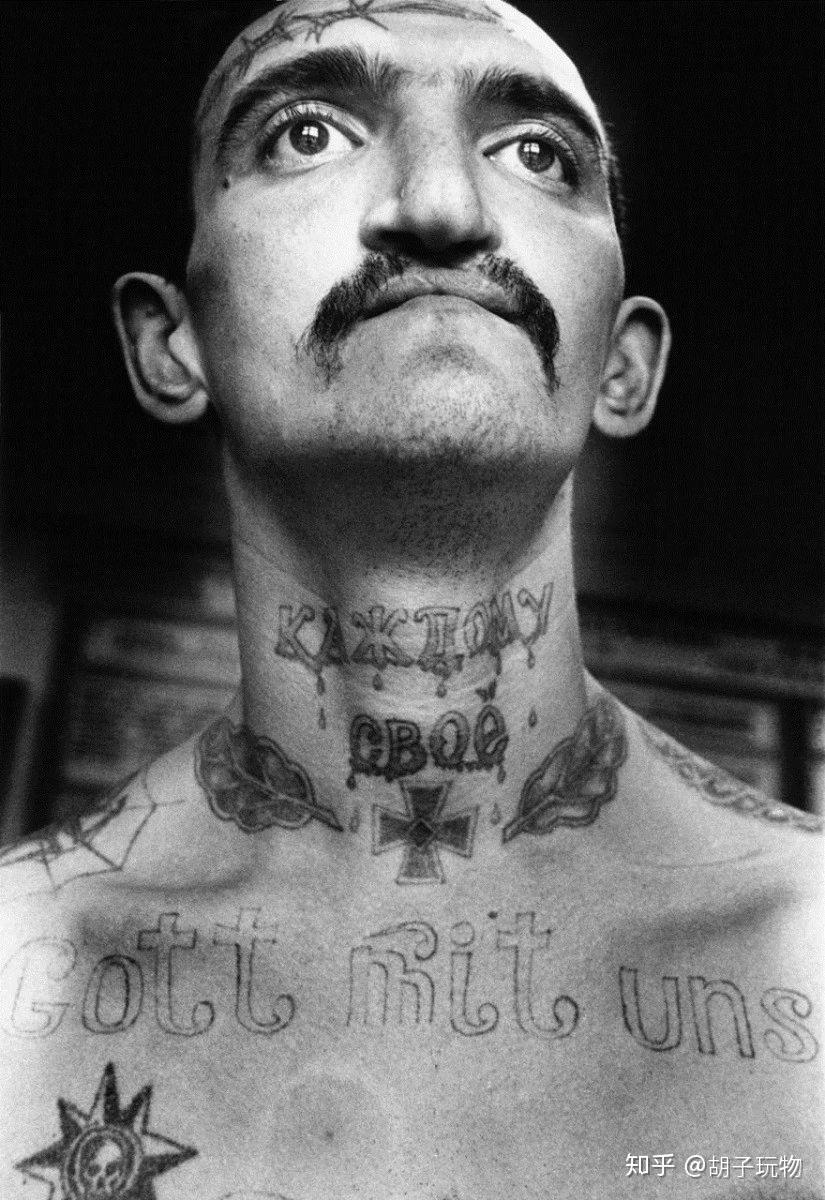 纹身里的狠角色:监狱纹身,有些你也能纹 