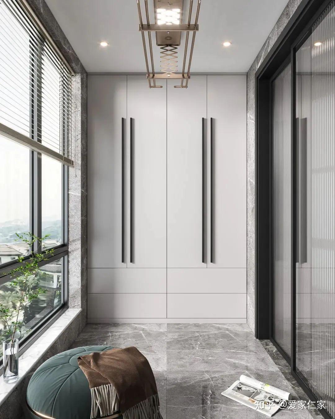 阳台封不封？别纠结了，学邻居封一半，立马收获“双阳台” - 知乎