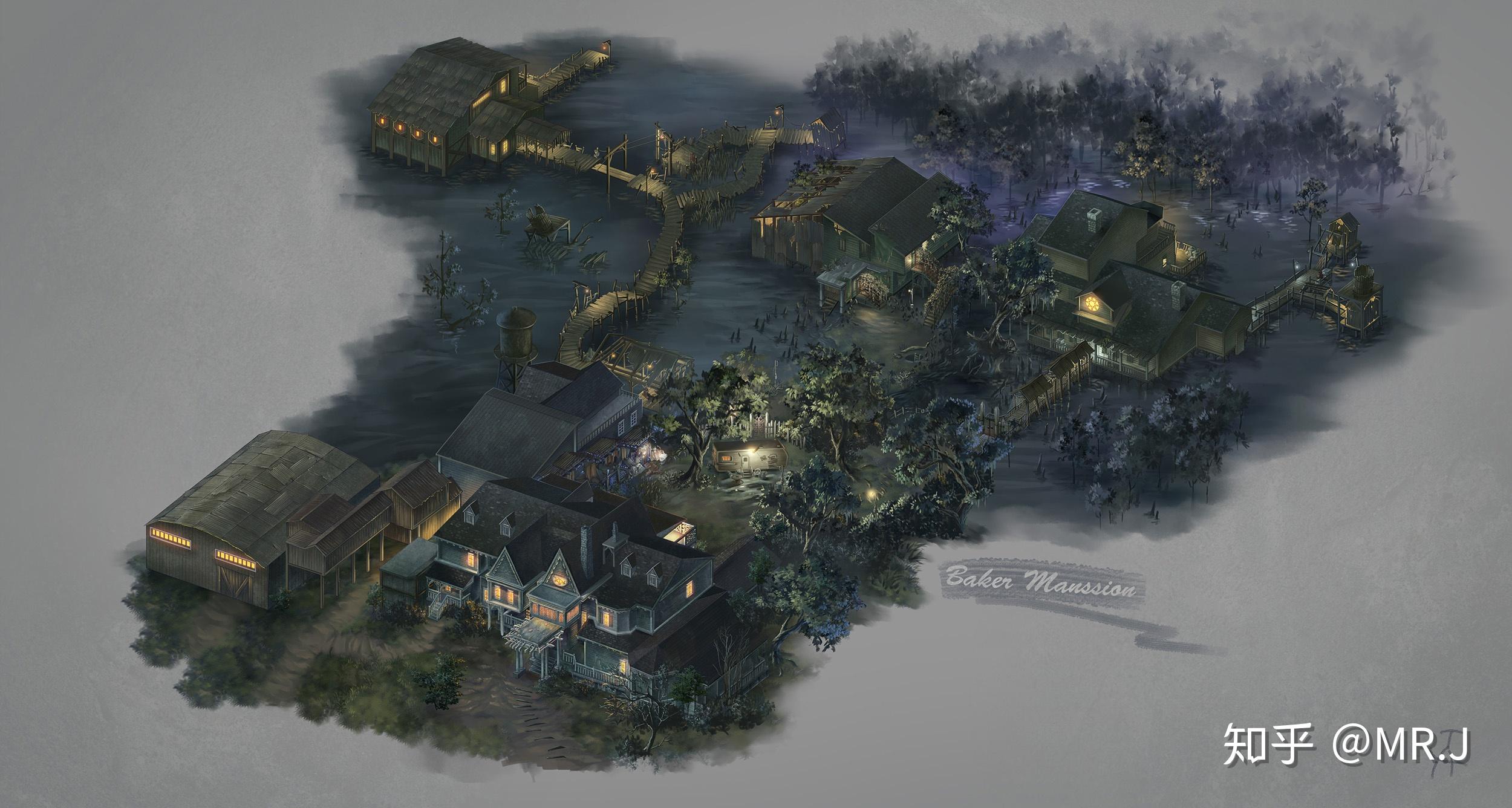 生化危机7的房子有多大