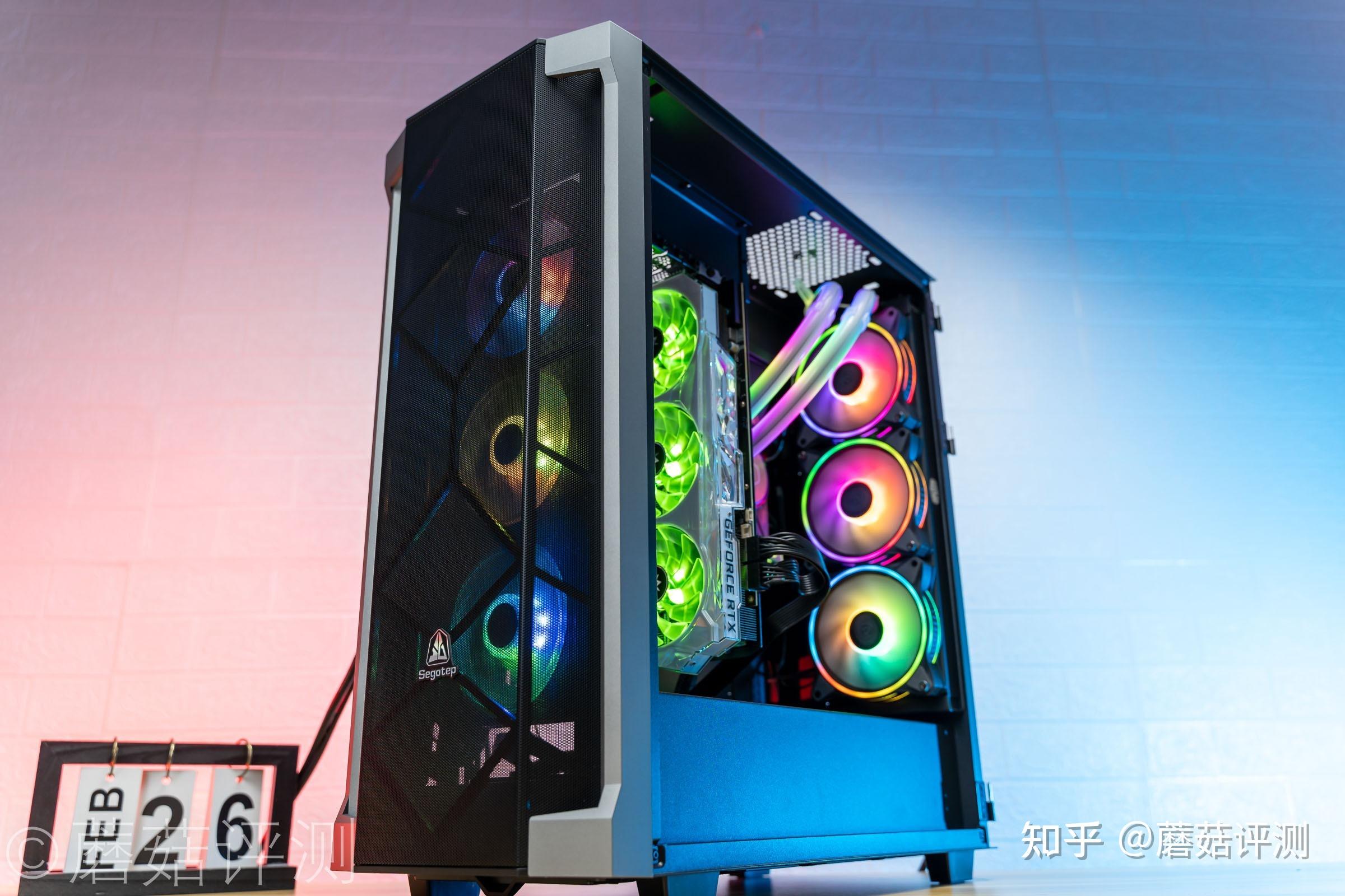 灯效梦幻幻彩果冻酷冷至尊coolermasterg360幻境argb水冷散热器评测