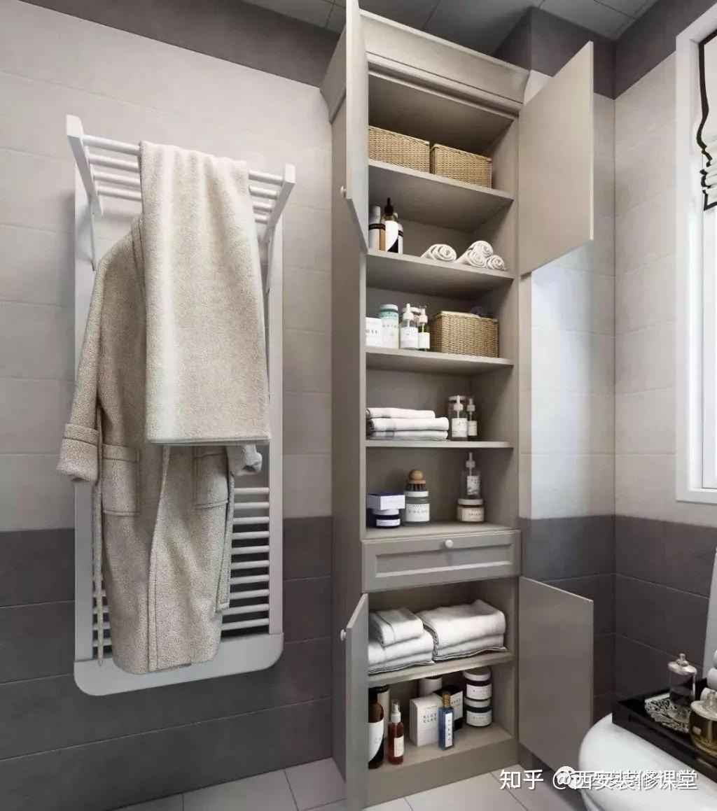 卫生间装修,毛巾架放在哪个位置最合适? - 知乎