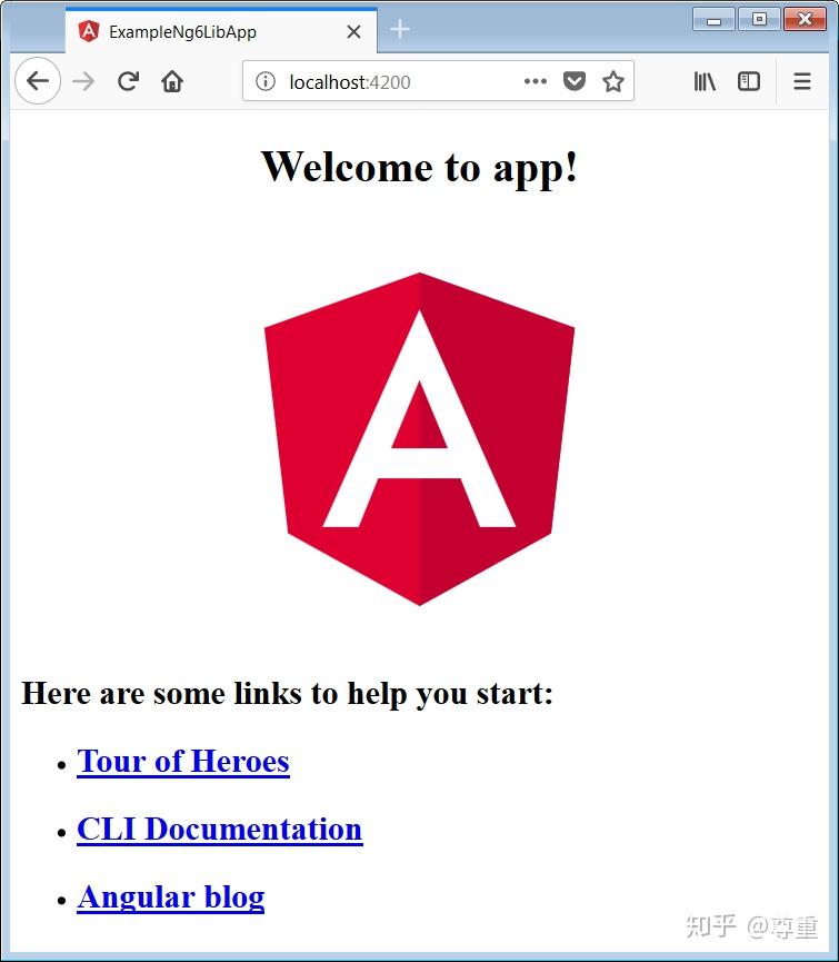 Angular Library 系列之 使用 Angular CLI 创建 Library - 知乎