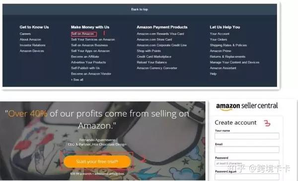 最新版amazon卖家账号注册流程 知乎