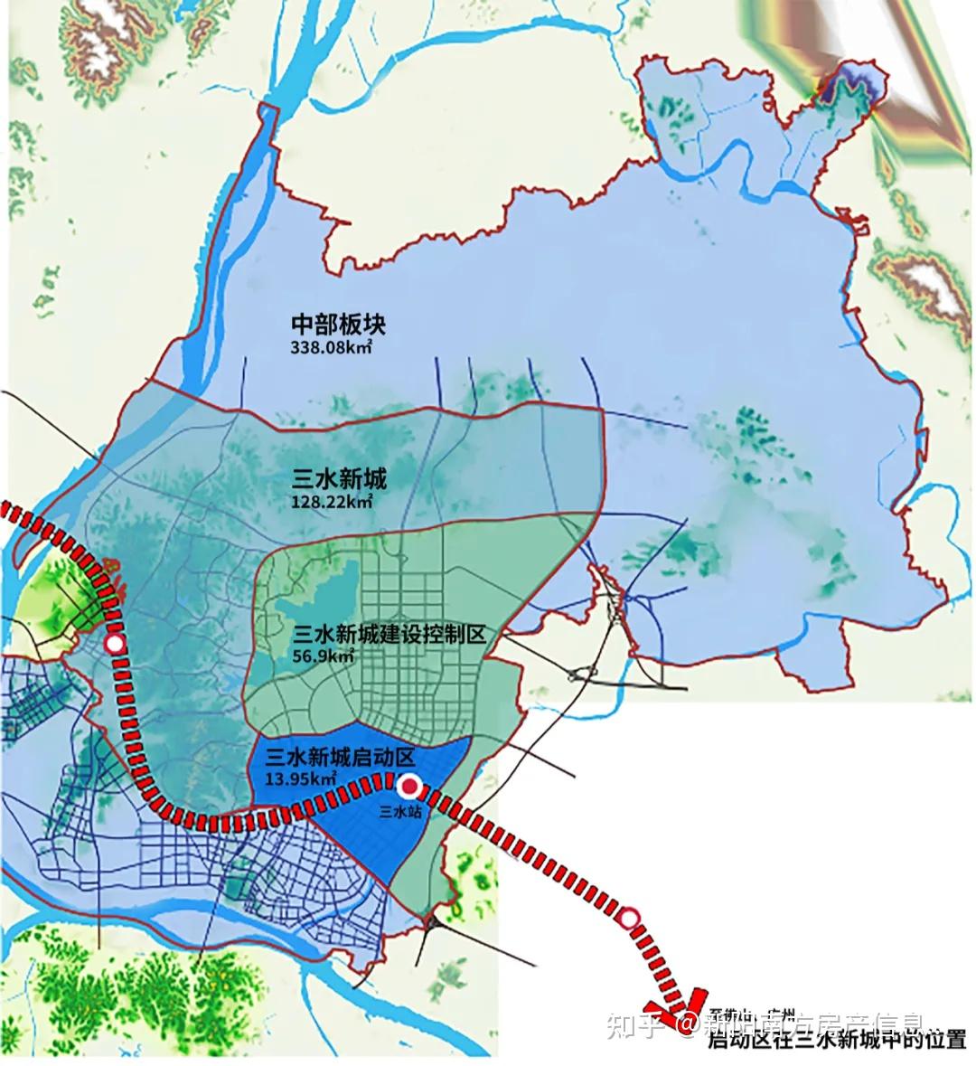 三水新城规划2021图片