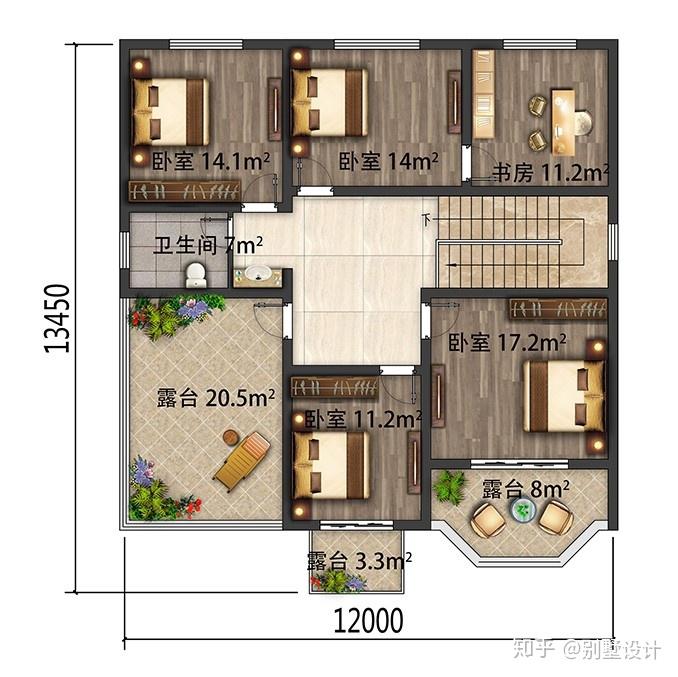 优品1214m建筑面积400平农村别墅还得看欧式