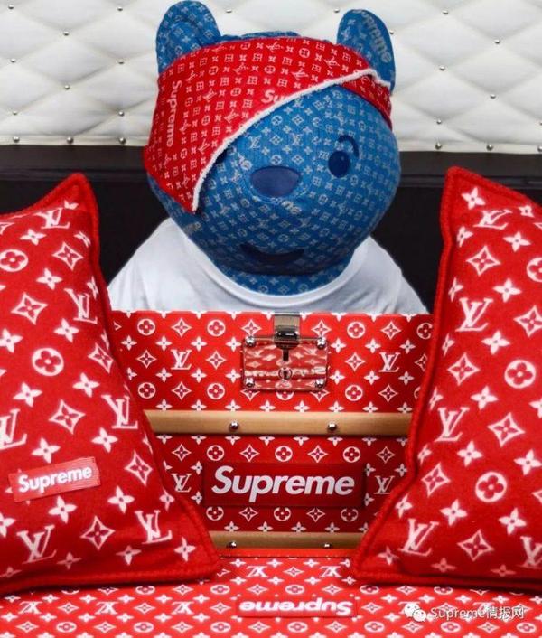 Louis Vuitton x Supreme Designer Pudsey Bear  Louis vuitton supreme,  Teddy, Louis vuitton