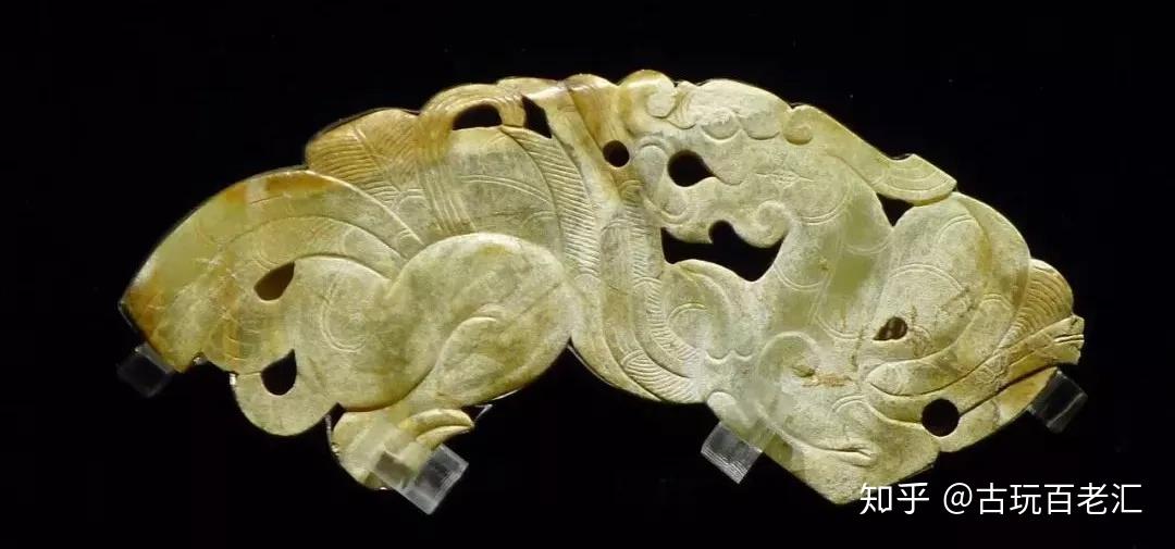 西汉 龙凤纹玉衡西汉 龙形玉佩西汉 玉熊形镇(北洞山楚王墓出土)徐州