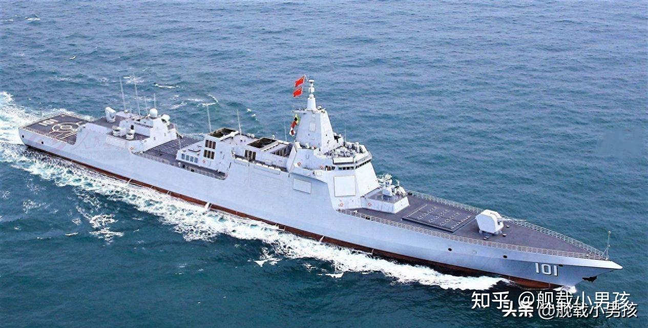 101南昌艦,102拉薩艦,103鞍山艦,104無錫艦,105大連艦,106延安艦,107