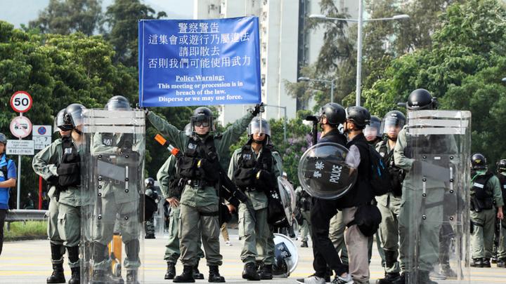 香港警队年最新装备 防暴 知乎