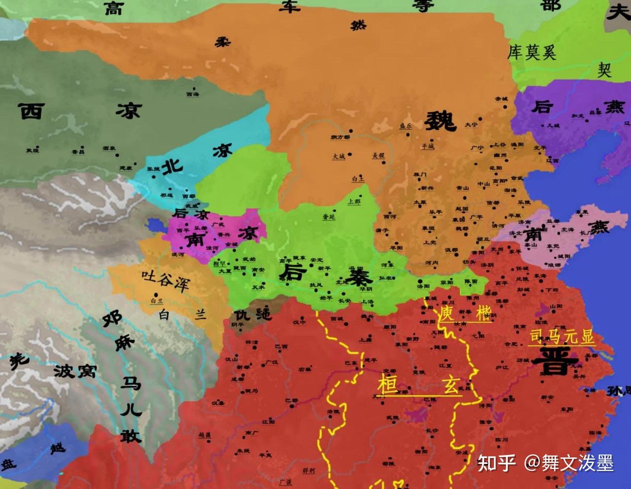 北凉为什么在后凉,西凉,南凉和西秦混战中活到最后? - 知乎
