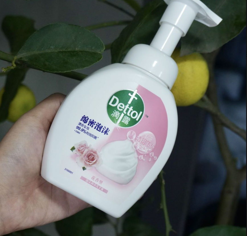 3.滴露慕斯洗手液