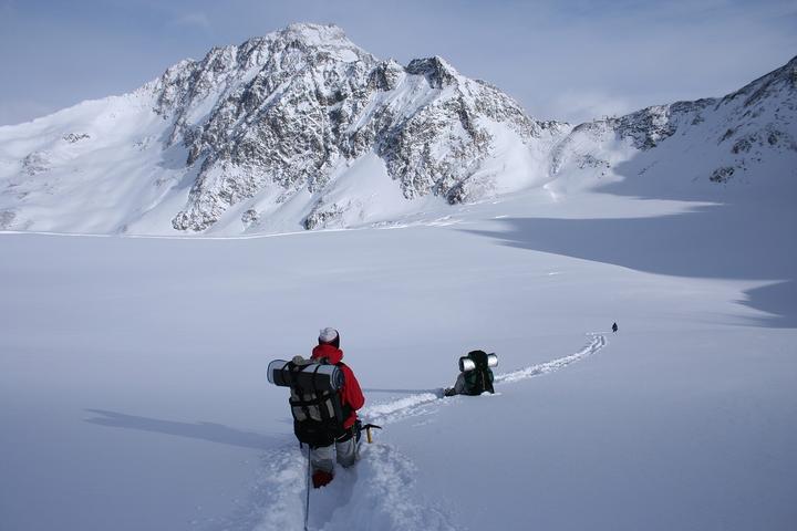 雪山越野跑装备1