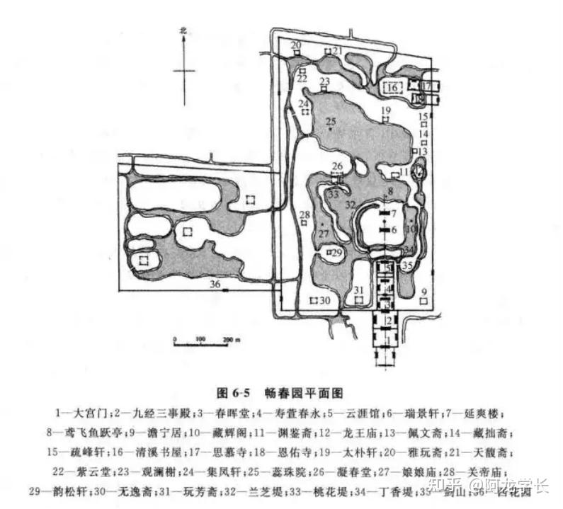《中国古典园林史》必背!20个重点园林图集平面图 - 知乎