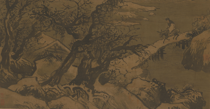 吴伟 《灞桥风雪图》:一幅画如何诠释明代文人的精神世界? - 知乎