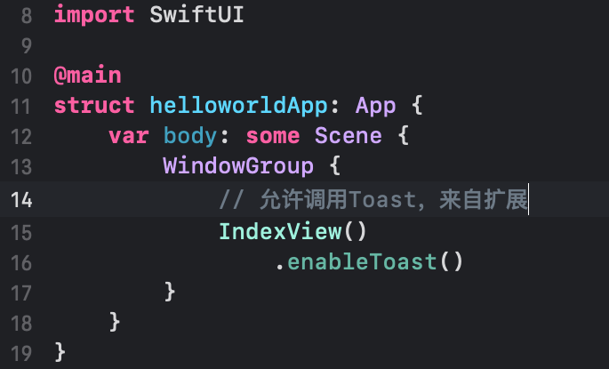 【干货】SwiftUI入门 - Toast的封装、Extension与ViewModifier的使用 - 知乎