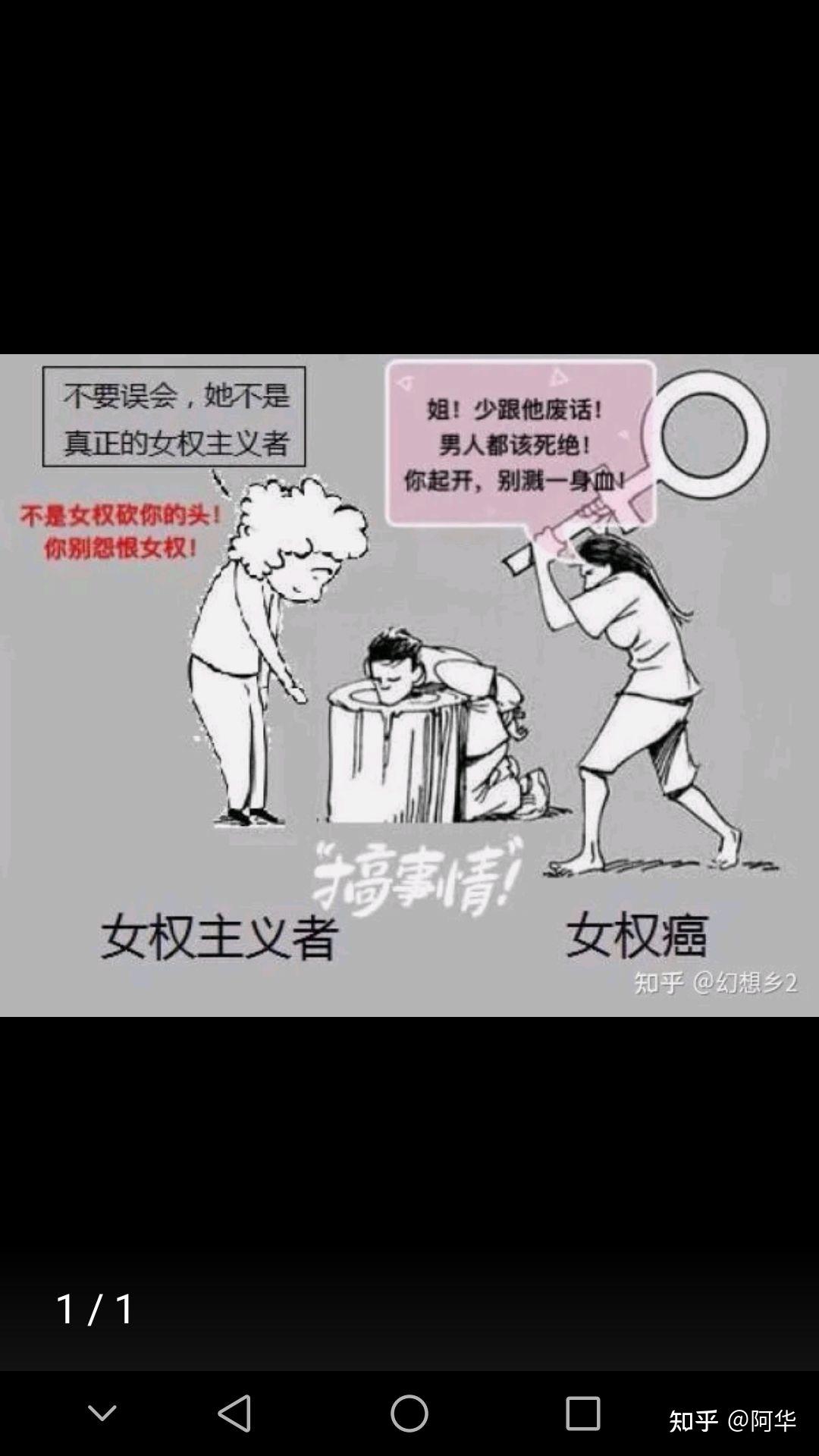 知乎上大量的所谓以反"女拳师"抹黑女权行为是否得当?