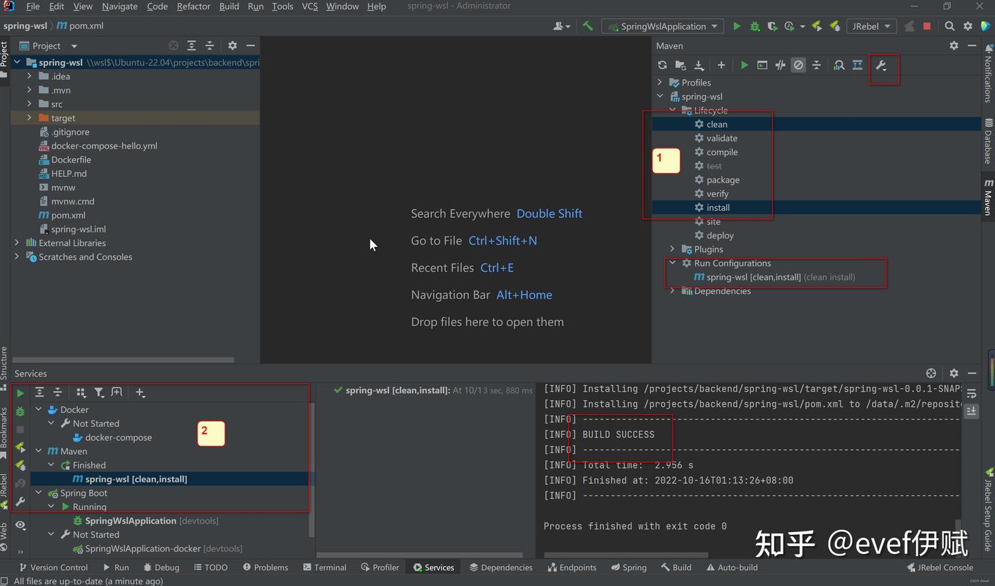 IDEA IDEA22 WSL2 JDK Maven Docker Springboot idea idea22 wsl2 jdk maven docker springboot