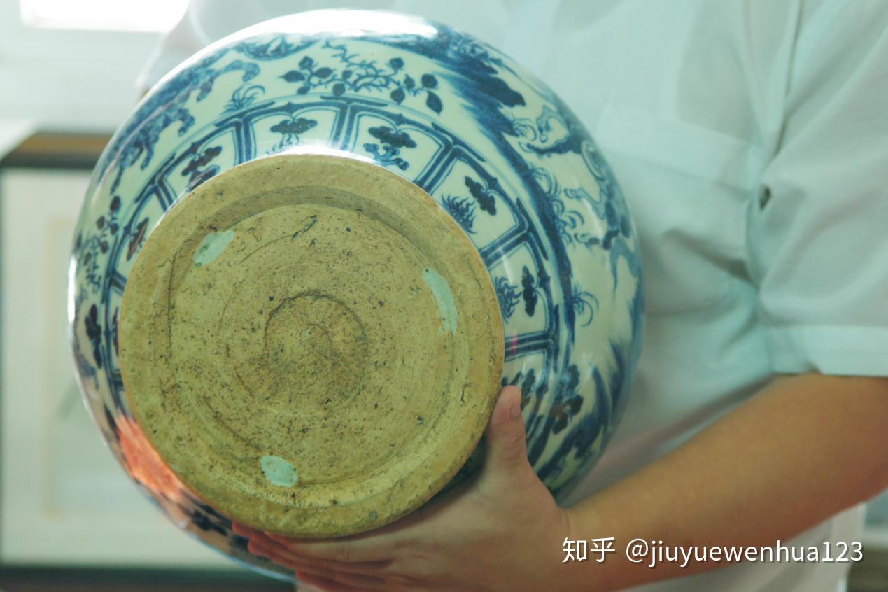 元青花釉里紅鬼谷子下山図紋缶手絵模古古品磁器家庭中国式古玩置物 元青花鬼谷子下山図罐_百度百科