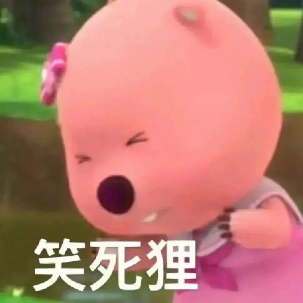 这个粉色的熊叫什么啊,还有没有其他类型的表情包?