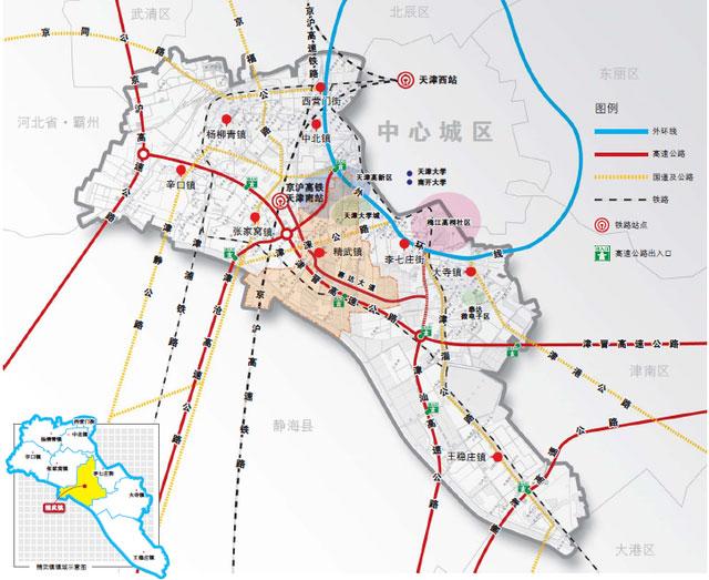 天津西青区高能板块一个屡创新高一个规划丰富