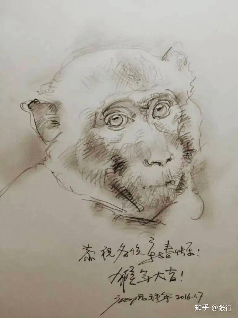 “灵蛇辞旧岁,骏马迎新春”——庞茂琨素描生肖贺新年 - 知乎