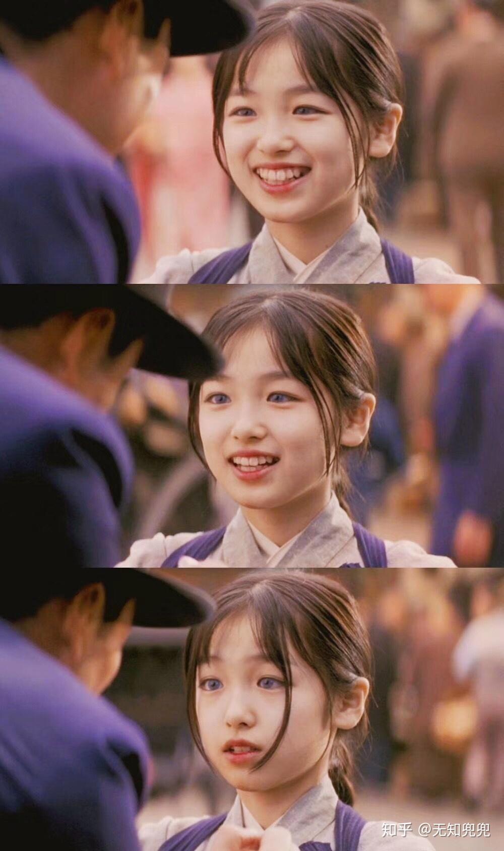 电影《艺伎回忆录》中的小女孩的眼睛是否带了美瞳呢?
