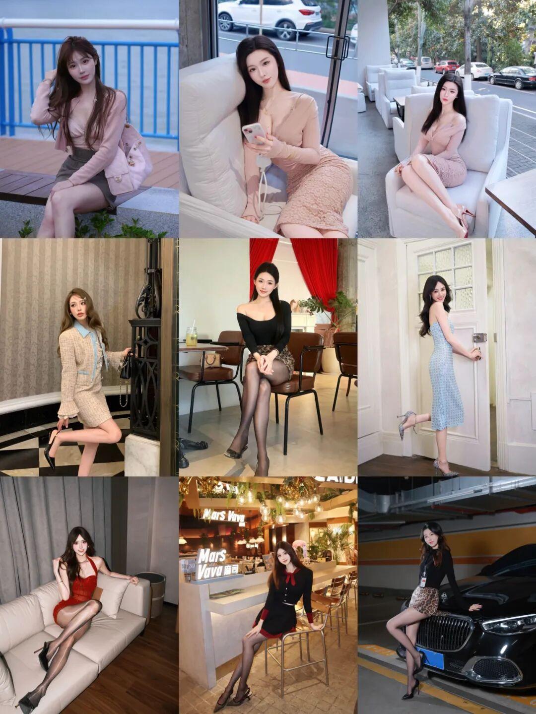 显身材的万能拍照姿势,10个动作,漂亮气质又慵懒,时髦甜美又出片