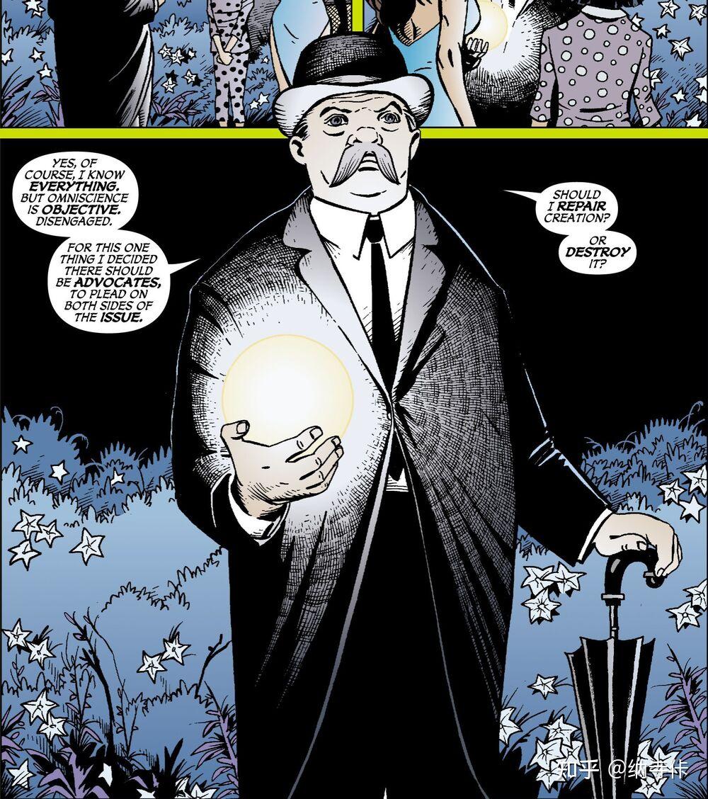 dc中上帝出现过几次,都有什么表现? - 知乎