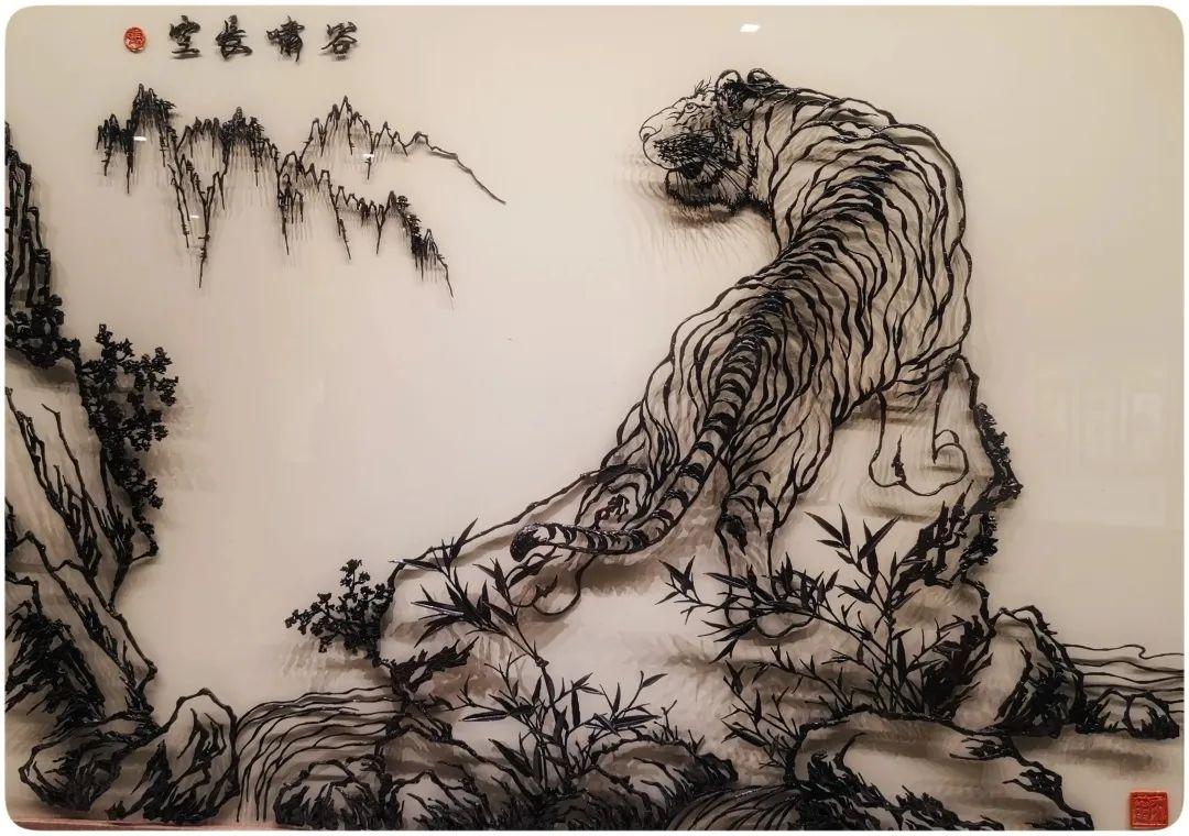 芜湖铁画 制作过程图片