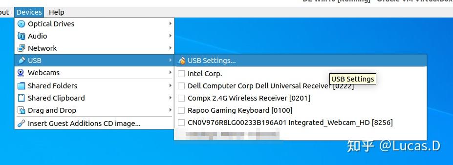 如何让VirtualBox系统使用Ubuntu主机的USB - 知乎