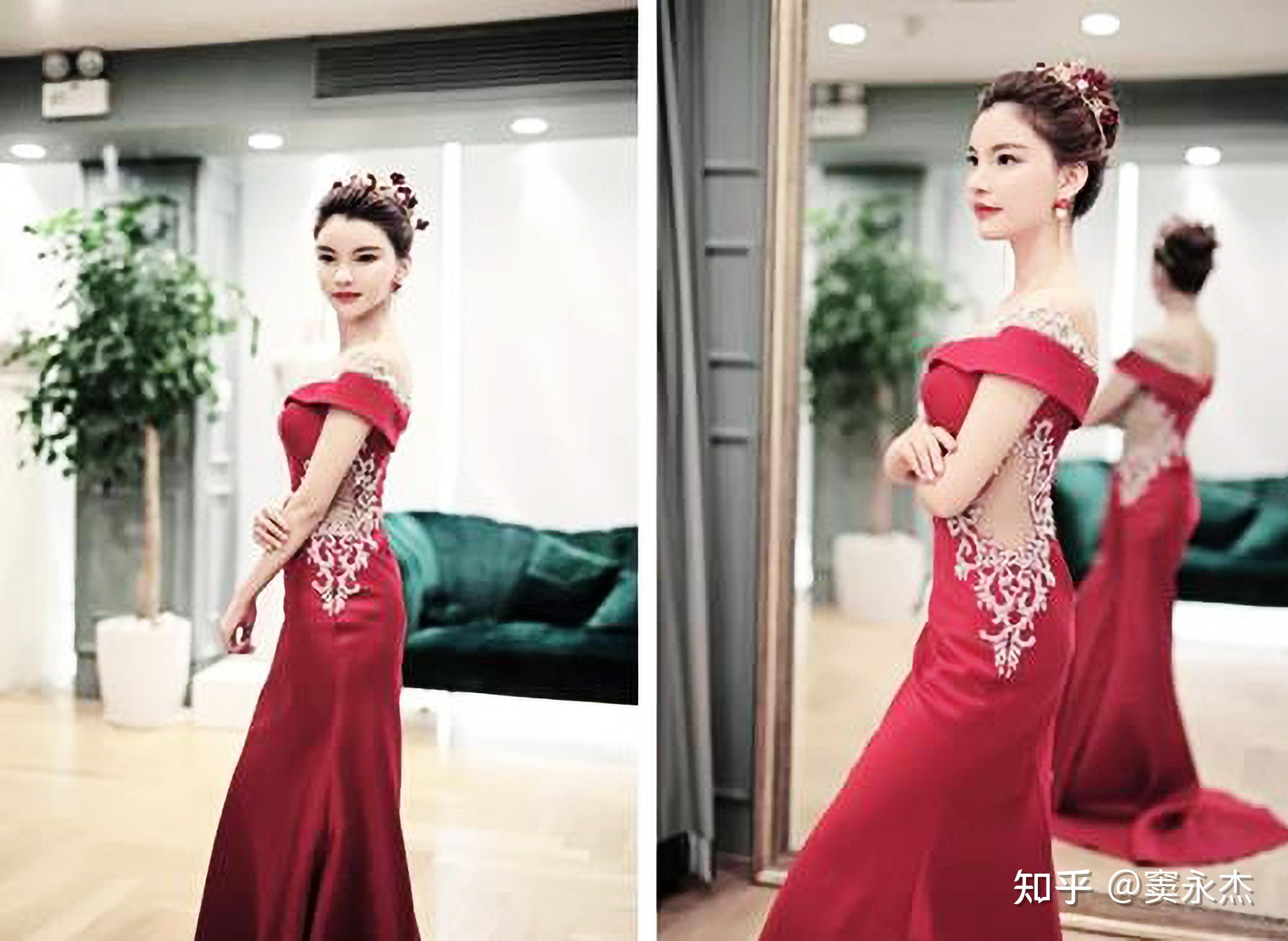 不同风格婚礼跟妆发型，红色敬酒服+白纱鲜花+传统中式_新娘