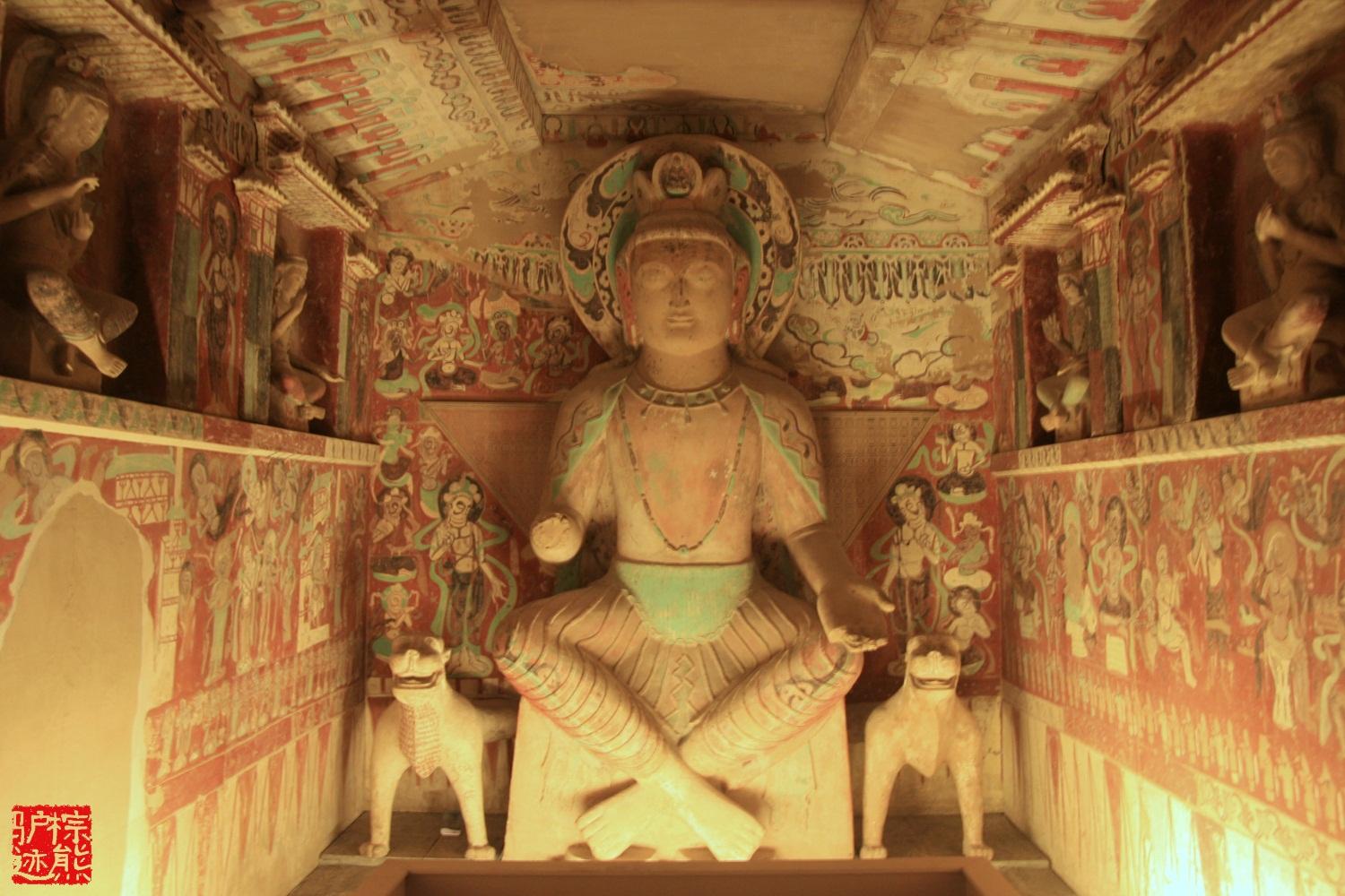 【神游千年,大美敦煌】北凉-275窟:敦煌最古老的一窟【高清大图】