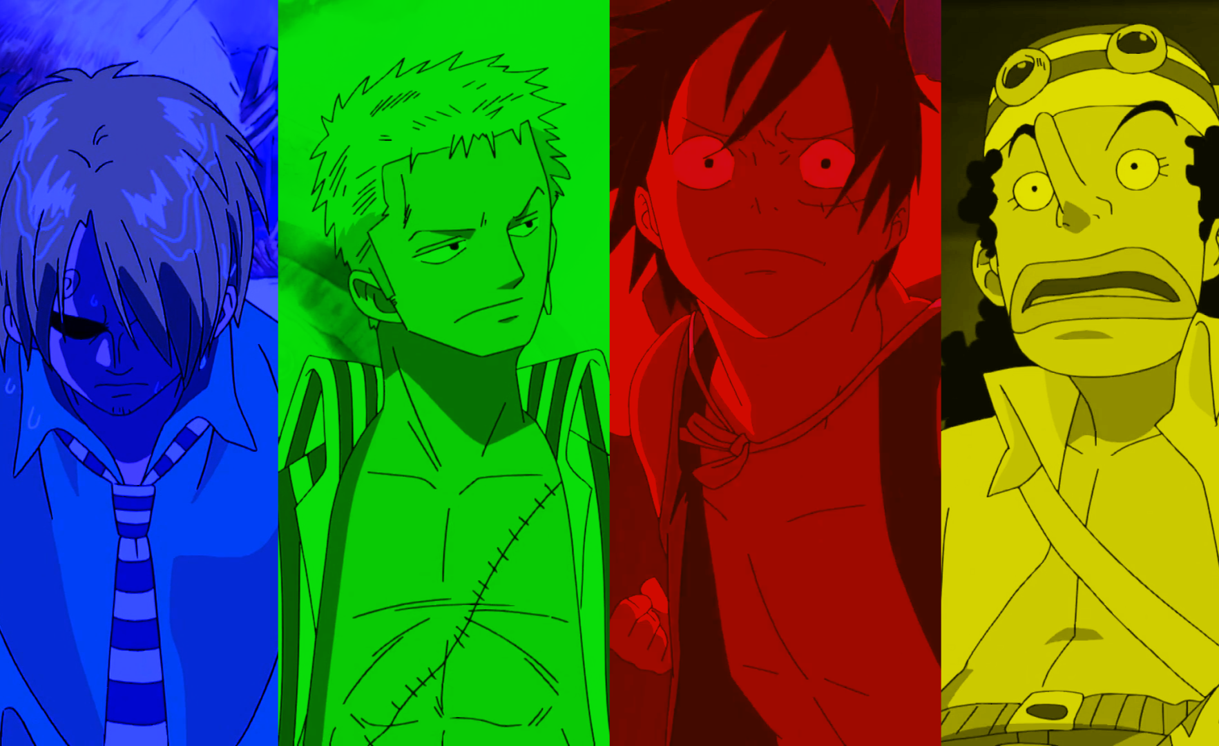 海贼王草帽团三大奇观路飞看书娜美不护财索大想指路