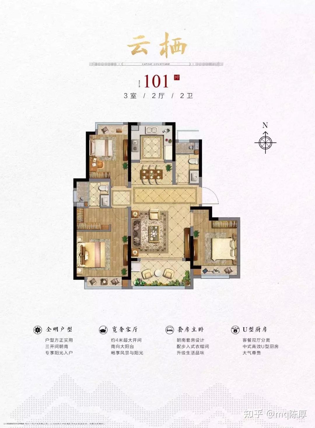 上城院子北上海红盘67再度归来加推约101㎡高层3房总价500万起附一