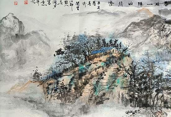 中国当代极具潜力的书画家吴建国作品欣赏