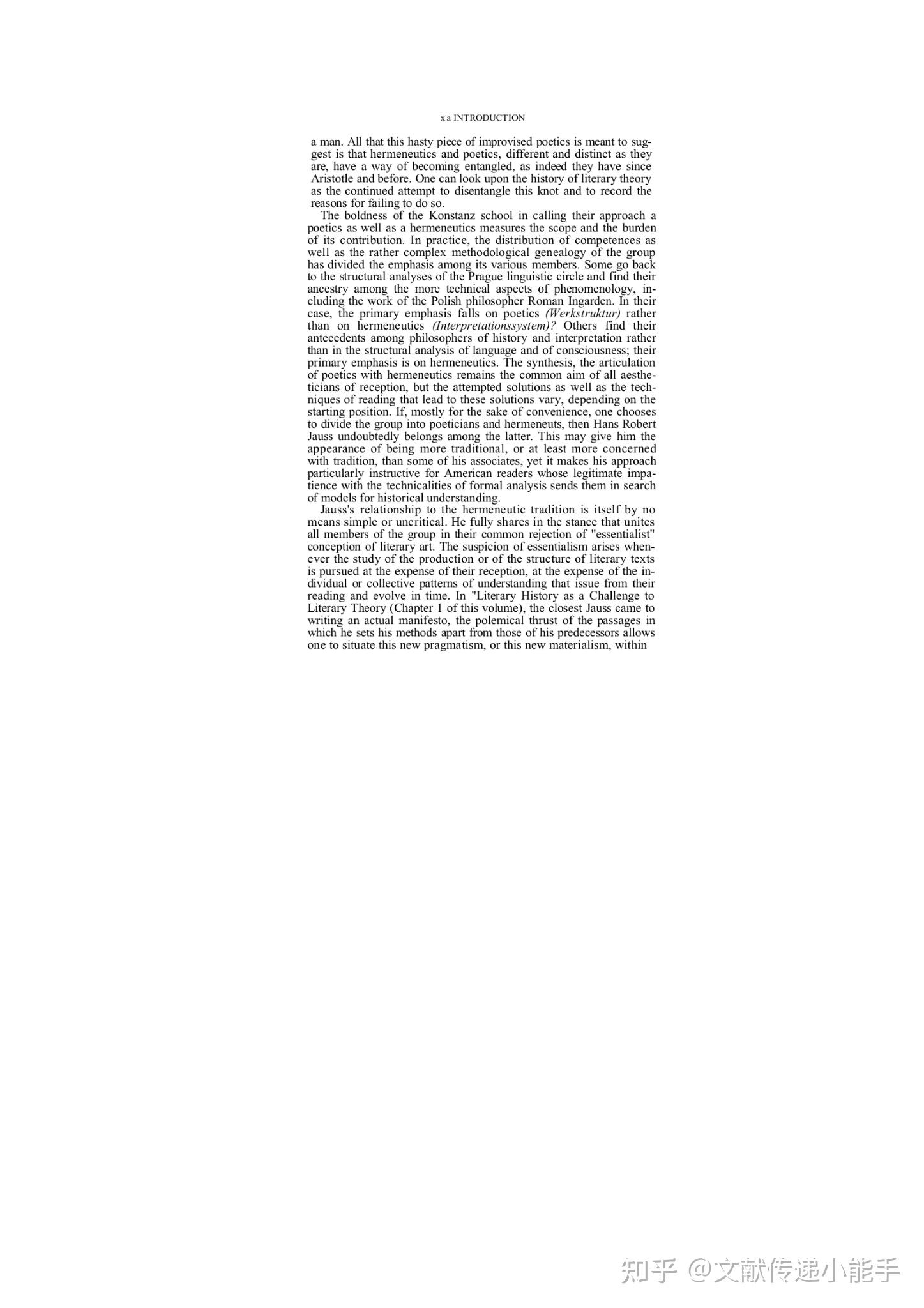 H.R.姚斯,接受美学,英文版,Toward an Aesthetic of Reception by Hans Robert Jauss ...