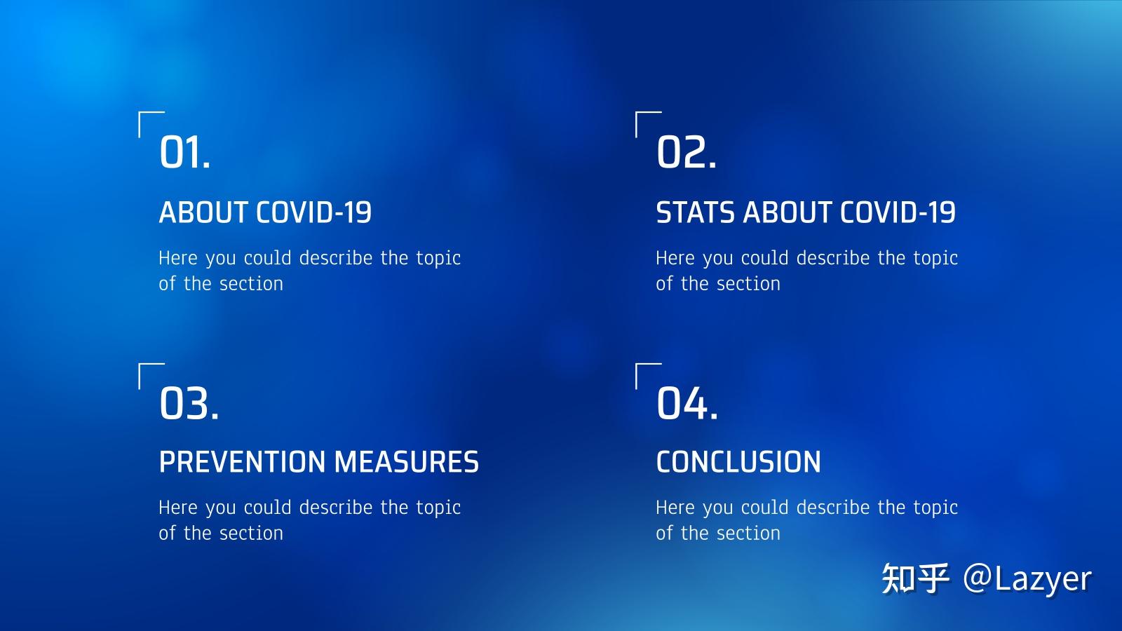 新冠肺炎医疗ppt模版共55页