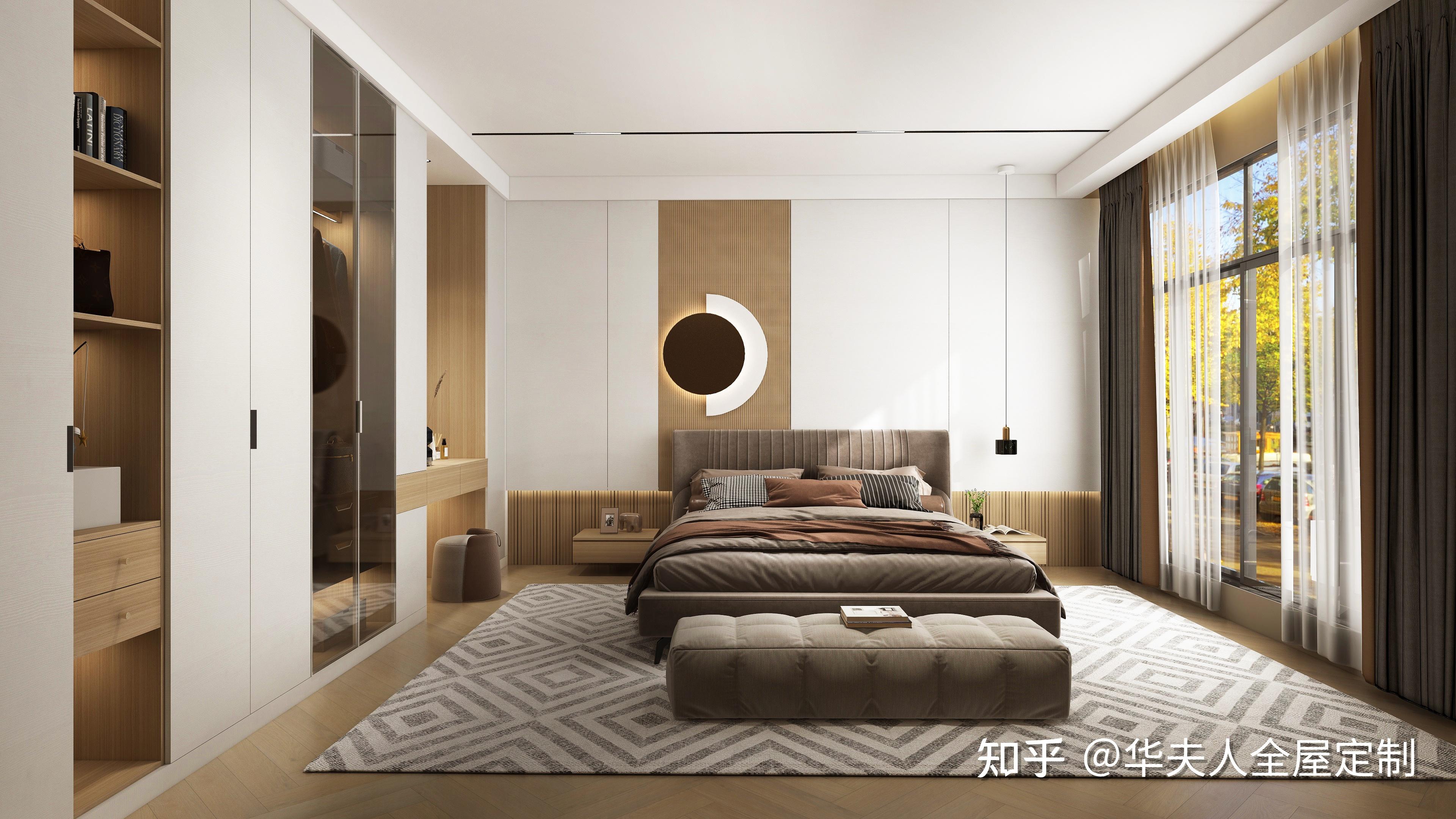 那就带你看看华夫人家的卧室吧!有夫人方为家华夫人全屋定制