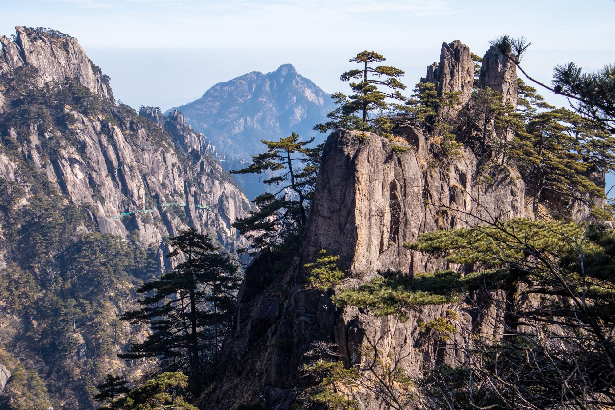 黄山行图片