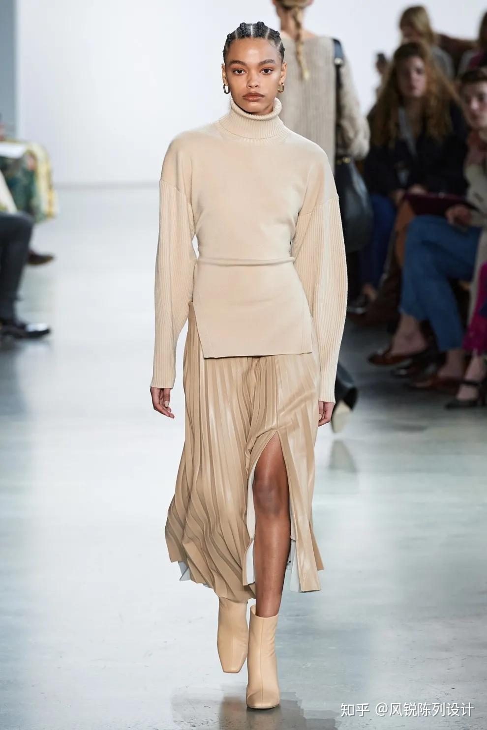 20202021秋冬系列中的裸色