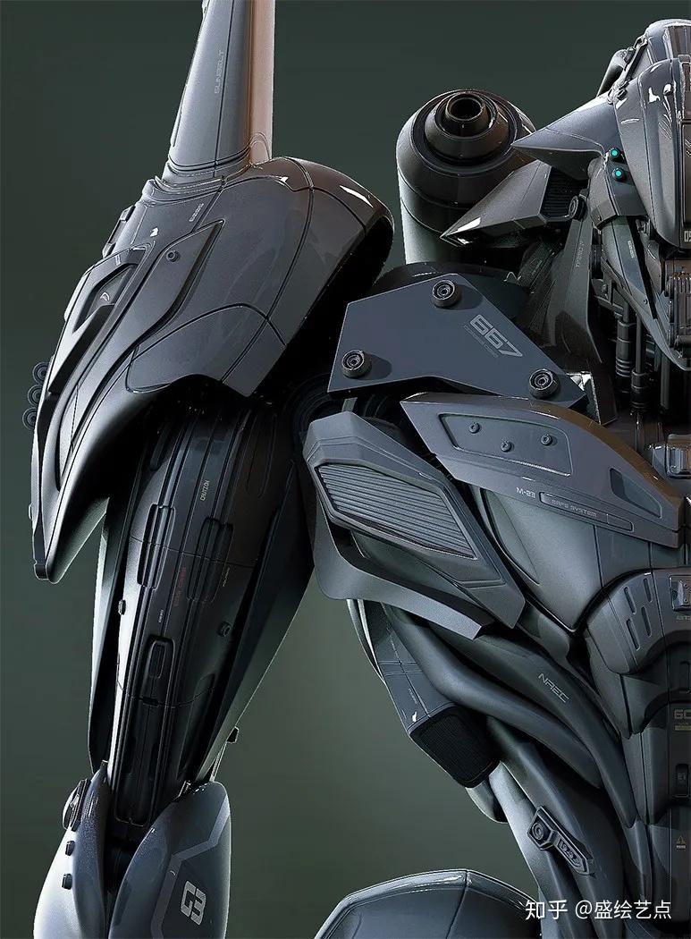 1000 硬表面人型机甲素材分享