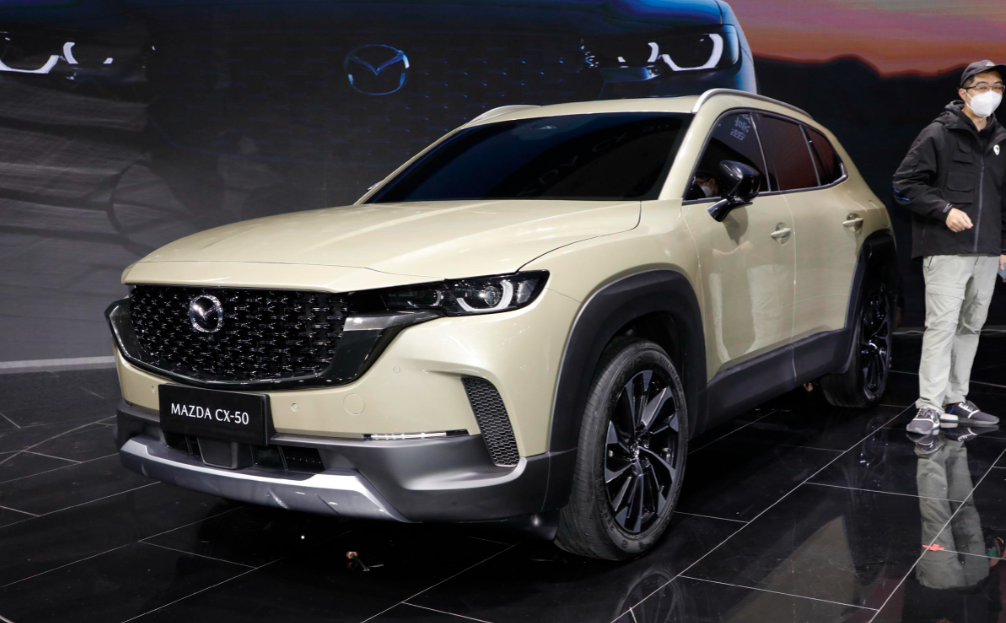 2022广州车展马自达cx50正式亮相提供两种动力越野性能更强
