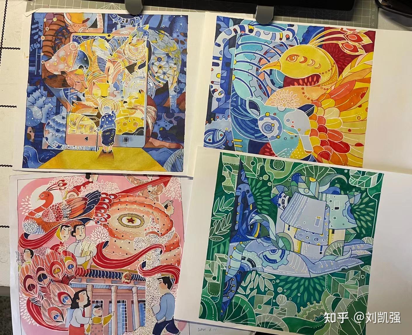 考研手绘141分，如何从双非应届成功上岸2022年北京林业大学视觉传达设计专业？ - 知乎